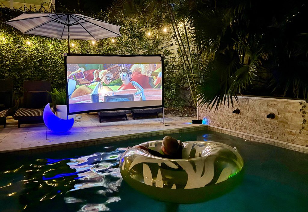 Outdoor Movie Night Equipment for Under $200